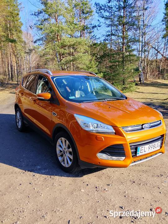 Ford kuga 4x4titanium polski salon 20tdci Bełchatów sprzedam