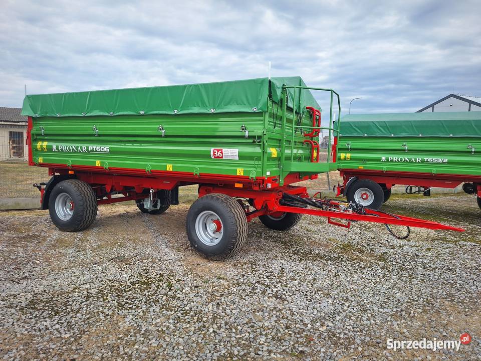 Przyczepa Pronar PT606 T6532 6 ton T672 PT608