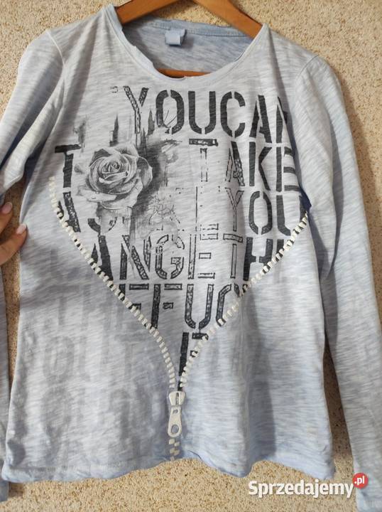 włoska bluzka koszulka top italy tshirt nadruk Kielce