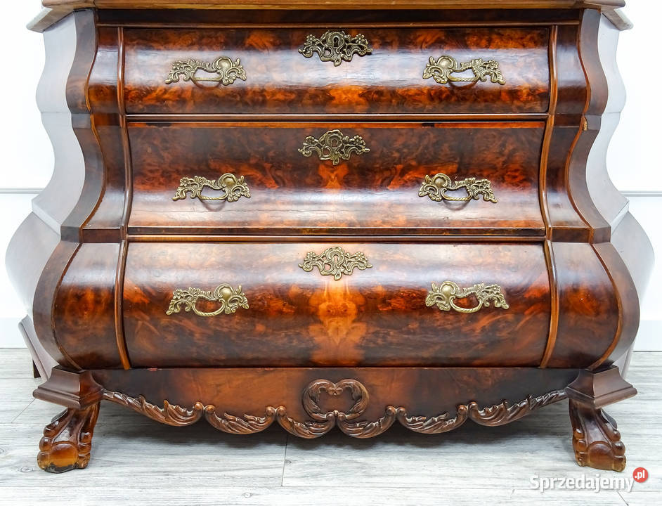 Stylowa Wysoka WITRYNA Drewniana Witryna na Kalisz