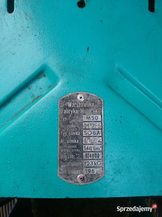Motor OSA M50 1962 r wielkopolskie Złotkowo sprzedam