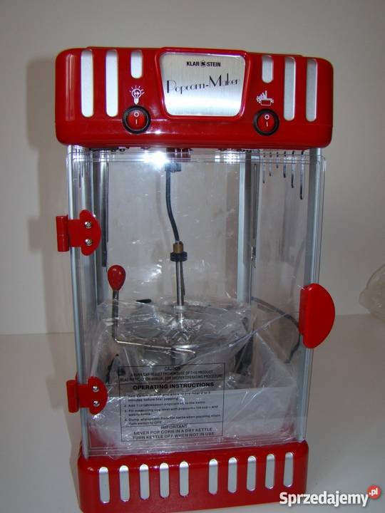 Klarstein Volcano maszyna do popcornu 300W odcienie różowego Międzylesie