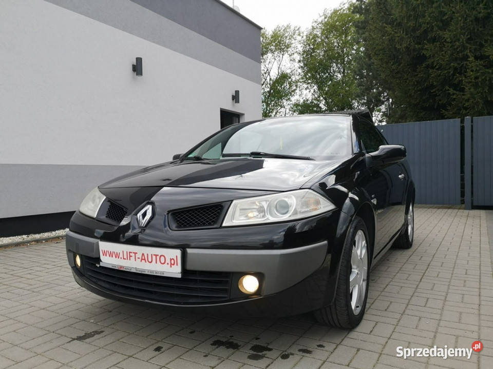Renault Megane 19 DCI 131 Klimatronic Skóra czarny Megane dolnośląskie Strzegom