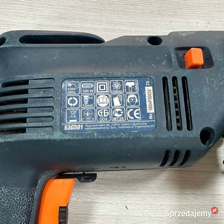 Wiertarka Pegasus 53G501 500W warmińsko-mazurskie Elbląg