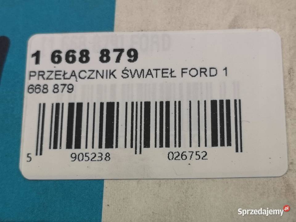 PRZEŁĄCZNIK ŚWIATEŁ FORD MONDEO MK1 19921996 osobowe Motoryzacja