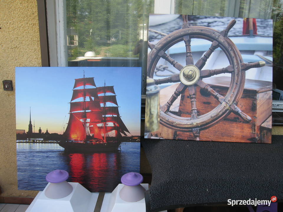 Obrazy marynistyczne inny kolor Szczecin sprzedam
