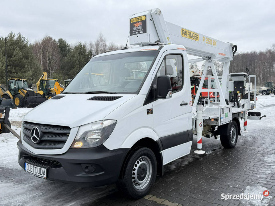 Mercedes Sprinter Podnośnik Koszowy 25m Widełki