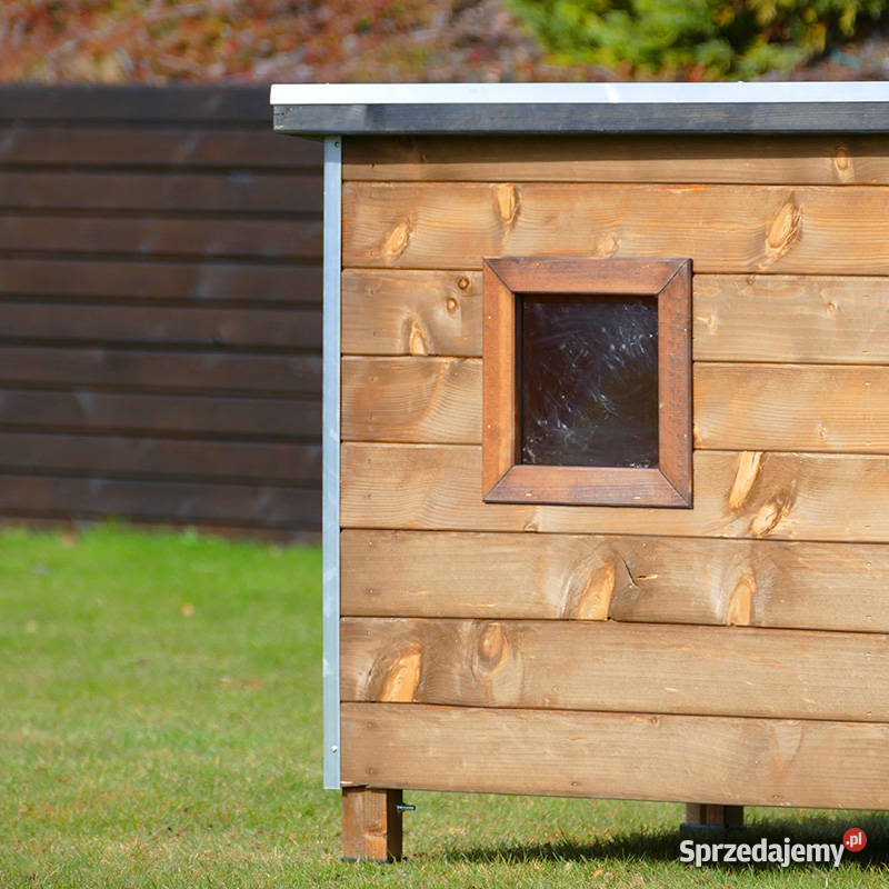 Buda psa ROCKY V z ociepleniem okno Zwierzęta małopolskie Trzemeśnia