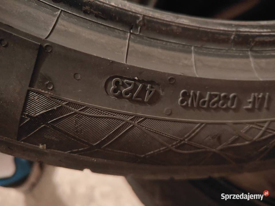 Opony letnie 2254518 Bridgestone i Continental Samochodowe Kraków sprzedam