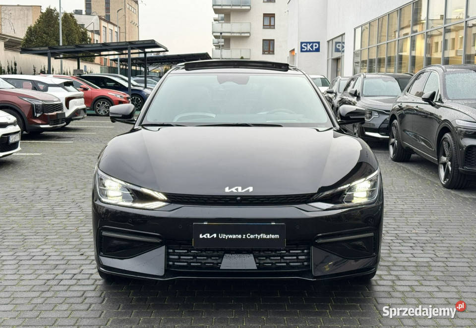 Kia EV6 GTLINE AWD 325 dach panoramiczny demo Samochody osobowe Toruń