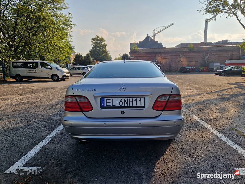 Mercedes Benz CLK 430 silnik V8 M113 2001 Rok produkcji 2001 Łódź