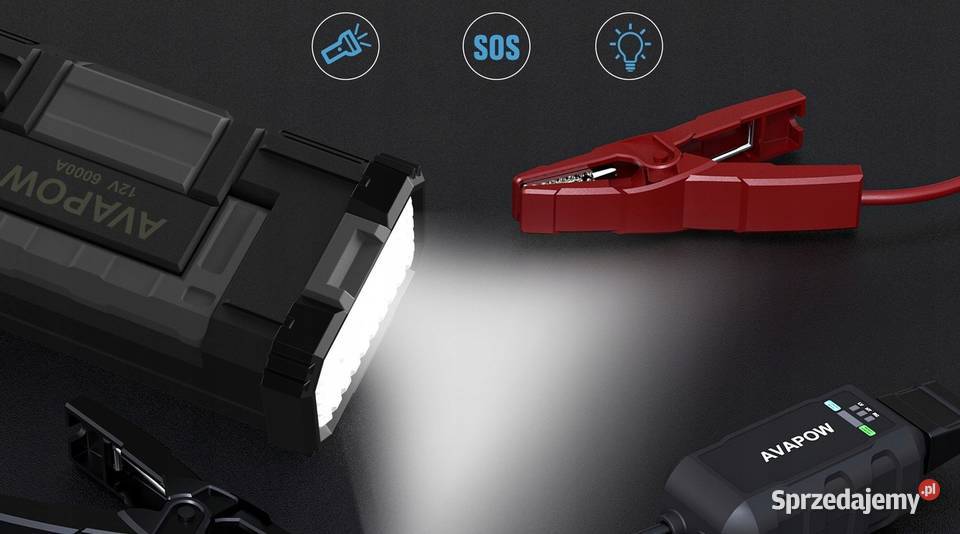 Booster rozruch JUMP STARTER AVAPOW T8