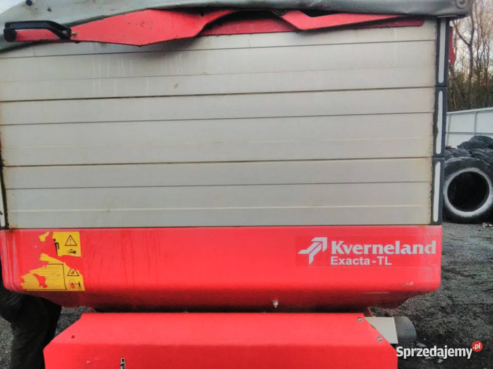 Rozsiewacz nawozów mineralnych KVERNELAND EXACTA nieuszkodzony Łojowice
