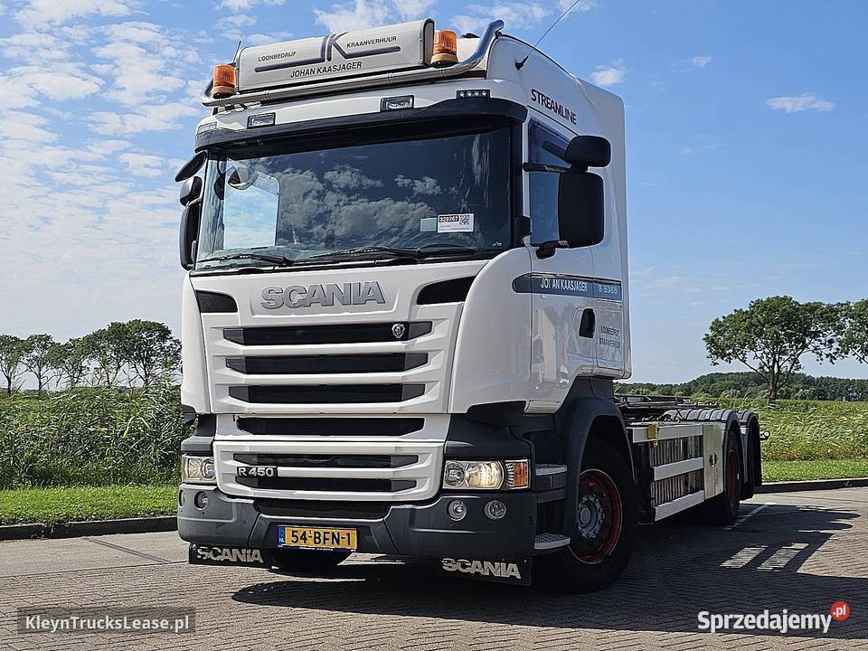 Scania R450 system linowy 6x2 2015 15320kg pomorskie