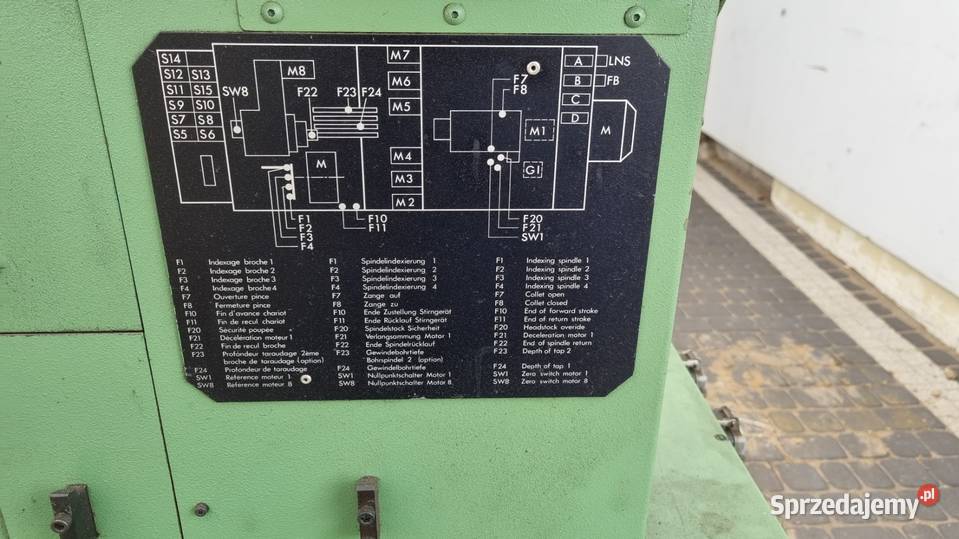 Automat tokarski MANURHIN TRAMINER 20 CNC Karsin