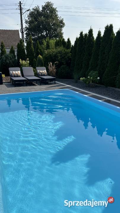 WYPRZEDAŻ Basen ogrodowy z laminatu wkopywany Poznań