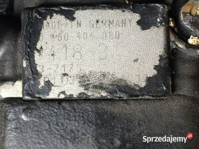 Pompa Wtryskowa MAN L2000 Bosch 0460404080 D0824 Maszewo