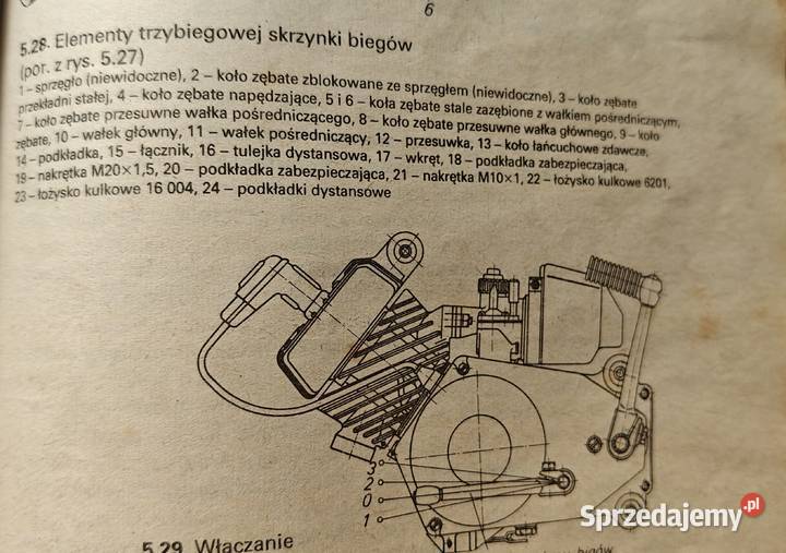 Romet 50T1 koło przesuwne wałka głównego Opatów sprzedam