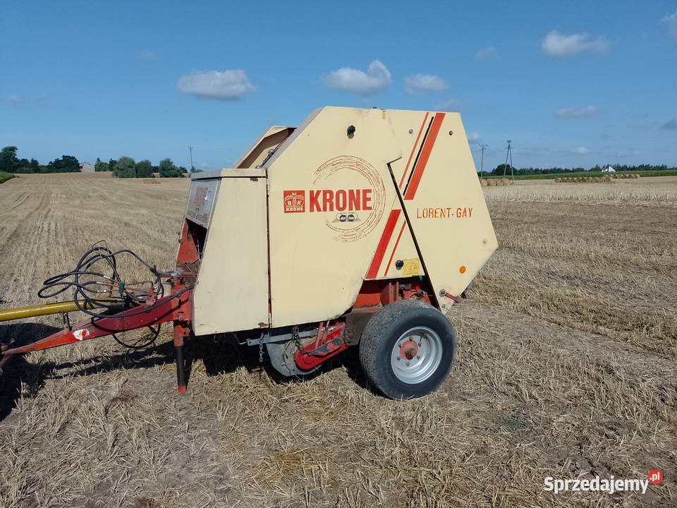 Prasa Krone kr160 Owijanie sznurkiem Rolujące (belujące)