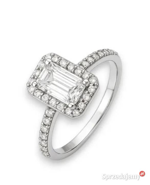 Pierścionek damski rozmiar 20 pudełko LED Kraków