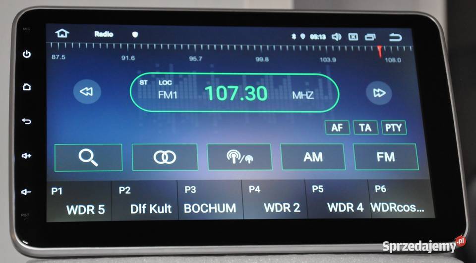 Radio Samochodowe 1DIN Ekran 101 Nawigacja GPS podlaskie Białystok
