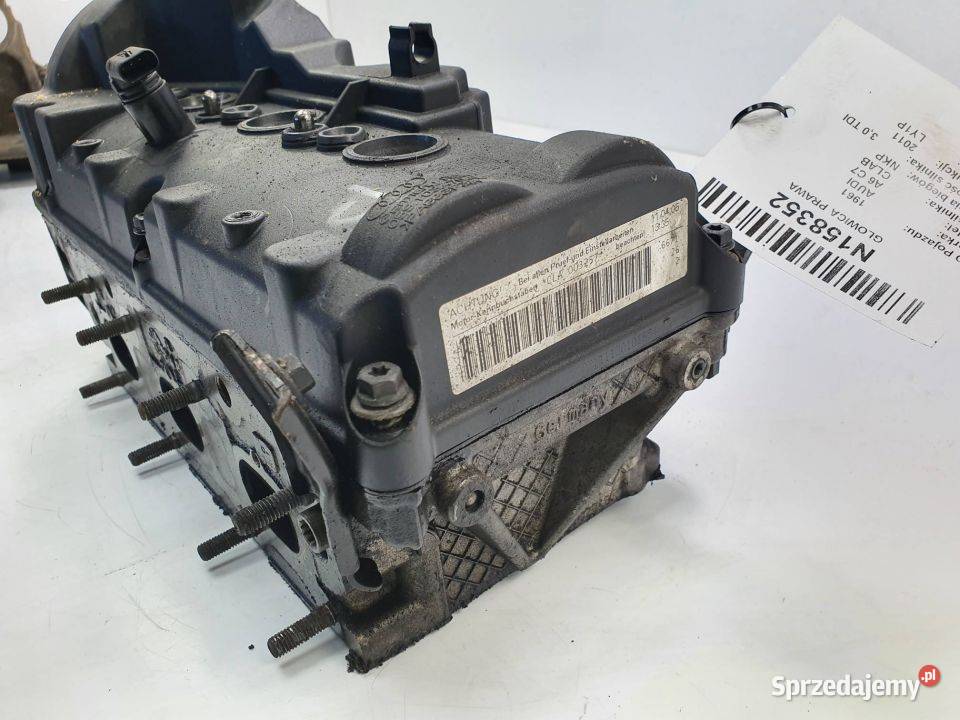 GŁOWICA PRAWA AUDI A6 C7 059354DF kujawsko-pomorskie Lipno