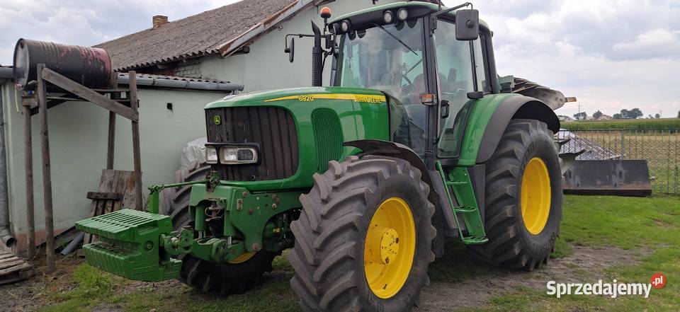 John Deere 6920 pneumatyka PW 50 h pompa 6820 Klimatyzacja Sierpc