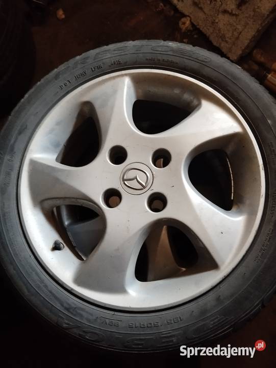 Kompletne koła alufelgi 15 Mazda Stare Załucze sprzedam