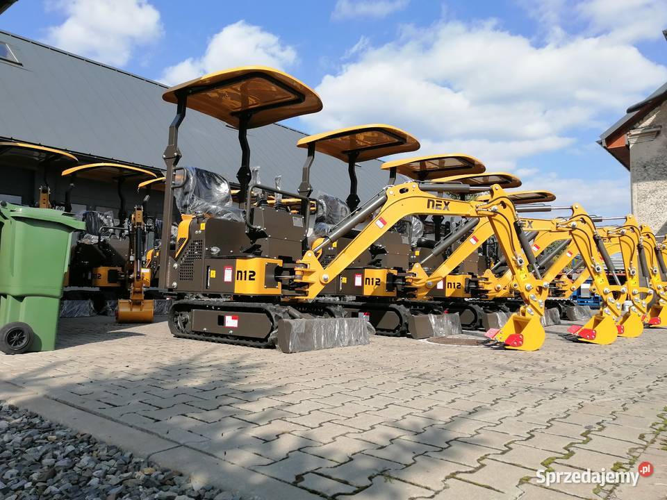 Minikoparka Nex N12 Yanmar 3TNV70 1200 2021r Pozostałe Cieszyn