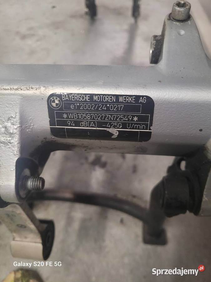 Rama motocykla BMW K 1200 GT z papierami pomorskie Rumia