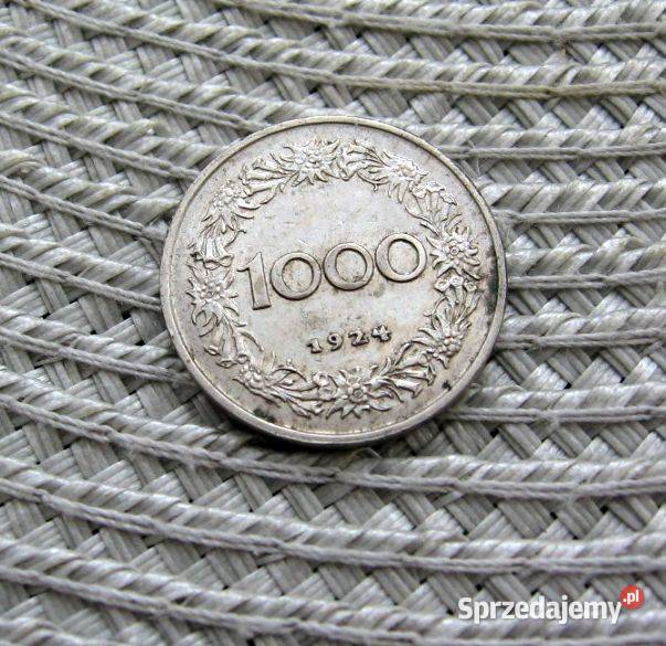Austria 1000 Koron 1924r Kalisz