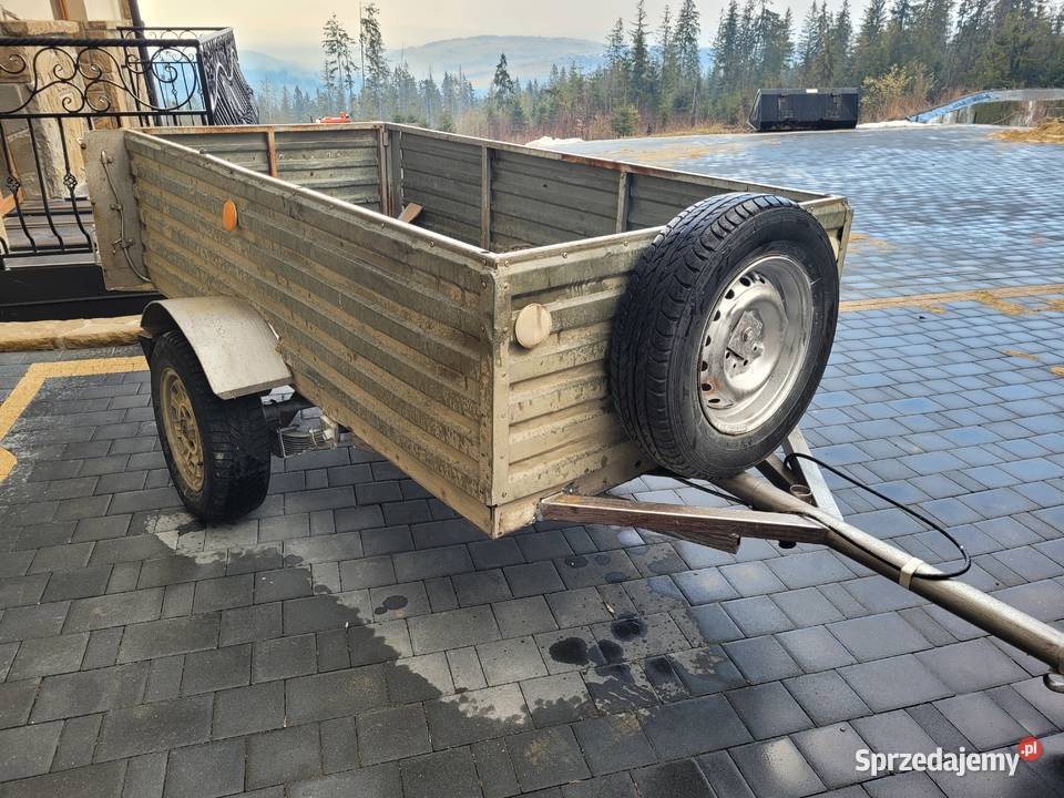 Przyczepka samochodowa Do samochodów osobowych Zakopane sprzedam