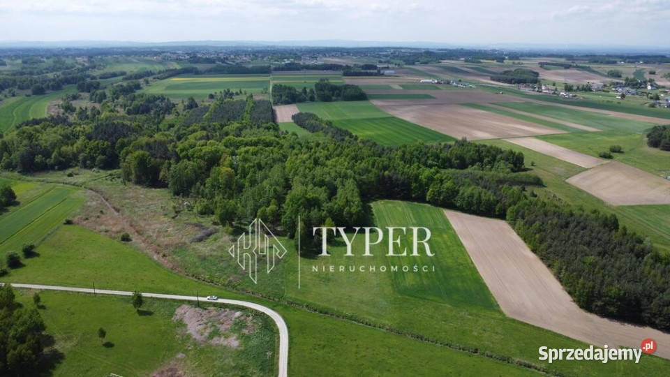 Ekskluzywna działka w Lisiej Górze 181 ha polna Lisia Góra