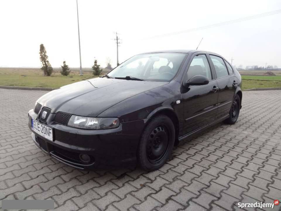 Seat Leon czarny Leon Kutno sprzedam