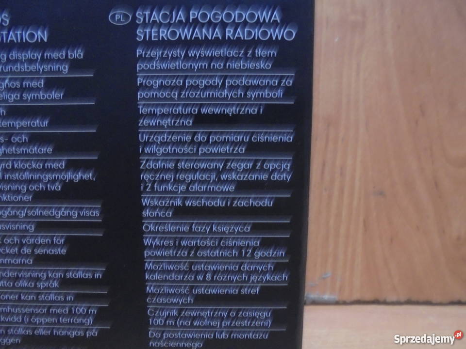 Stacja Pogodowa AURIOL Nieużywana Pozostałe Katowice