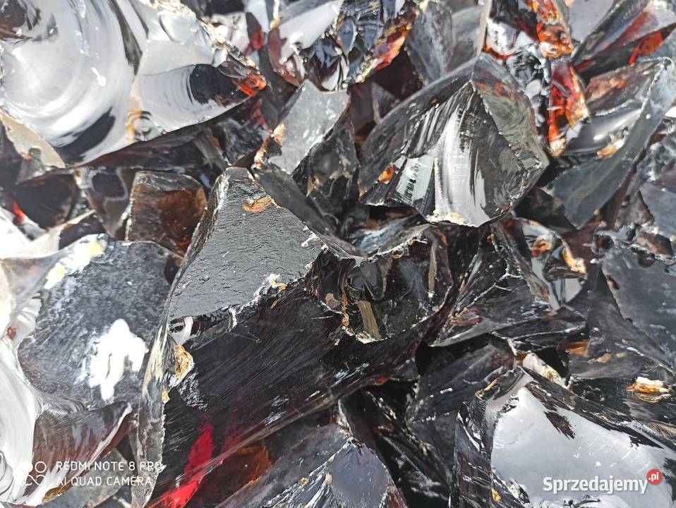 Bryły Szklane Kamień Szklany Kora Kamienna Biała Jaworzno