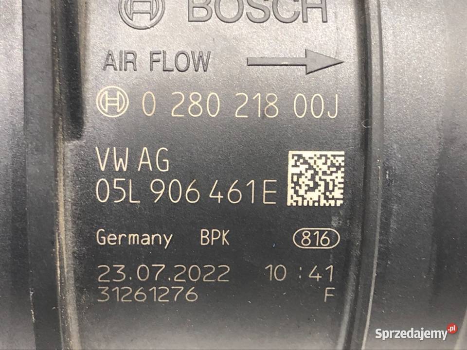 PRZEPŁYWOMIERZ SKODA SUPERB III 05L906461E 20