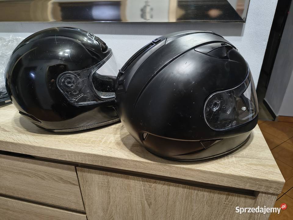Sprzedam kask plus rękawice skórzane Olkusz sprzedam