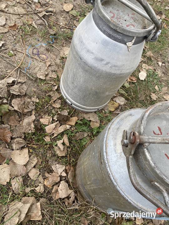 Bańki na mleko sprzedam