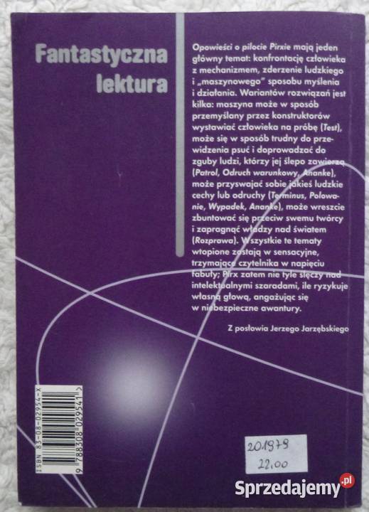 Opowieści o pilocie Pirxie Stanisław Lem Proza i poezja mazowieckie Warszawa