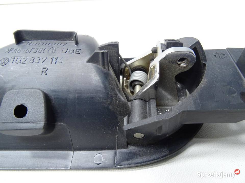KLAMKA DRZWI WEWNĘTRZNA PRAWA 1Q2837114 VW EOS osobowe Części samochodowe