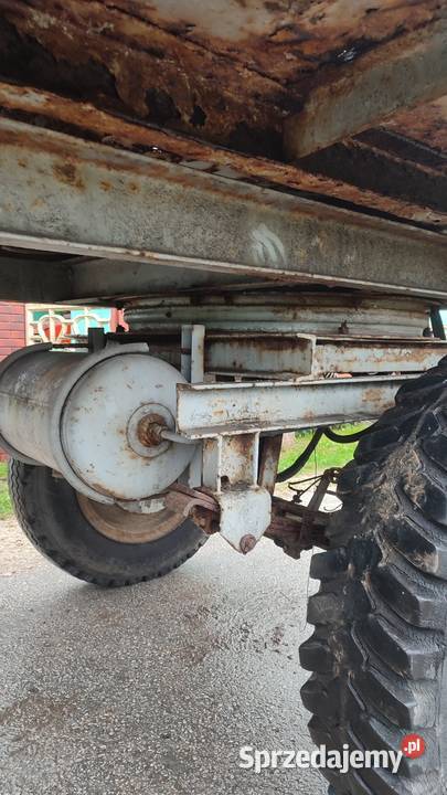 Przyczepa Autosan wywrotka d732 uszkodzony świętokrzyskie Węchadłów