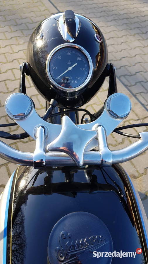 AWO Simson Sport zarejestrowany 45km Simson