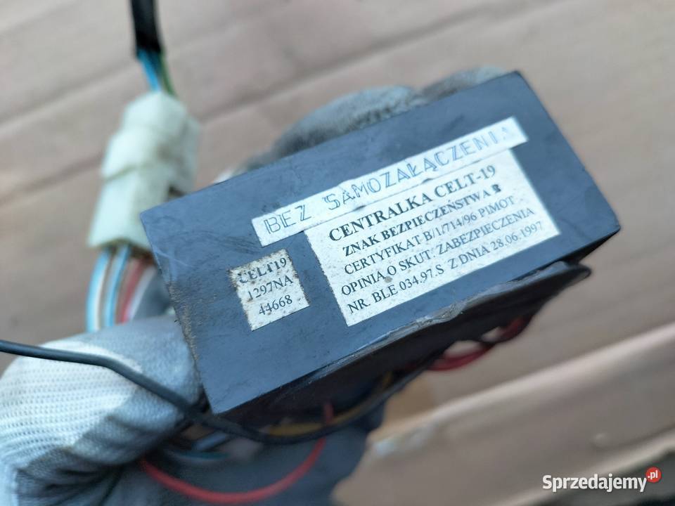 Fiat Cinquecento CC CELT19 CENTRALKA KOMPUTER Kamień-Kolonia