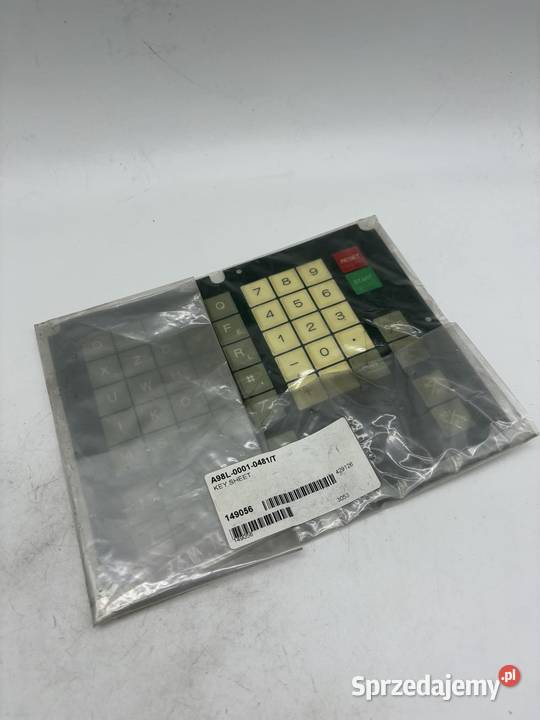 Fanuc A98L00010481T Keysheet Keypad mazowieckie Warszawa sprzedam