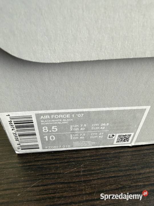 ButySneakersy Nike Air Force 1 FZ0627010 sprzedam