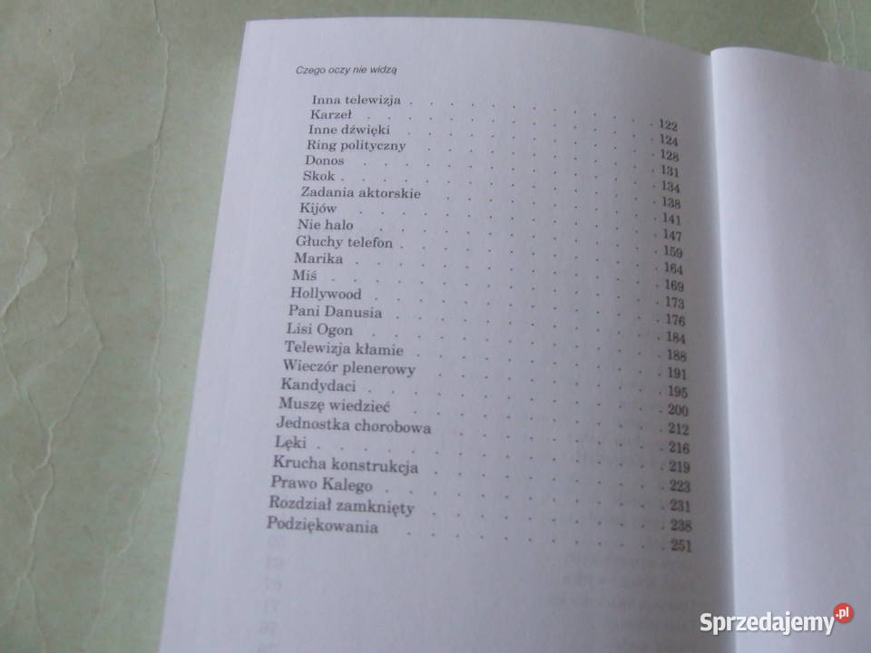 W cudzych butach Krzyżaniak Czego oczy nie widzą Oborniki Śląskie