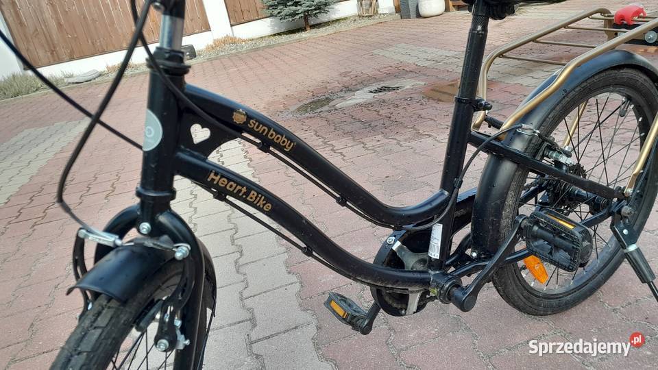 Rowerek czarny 20 lubelskie Bełżyce