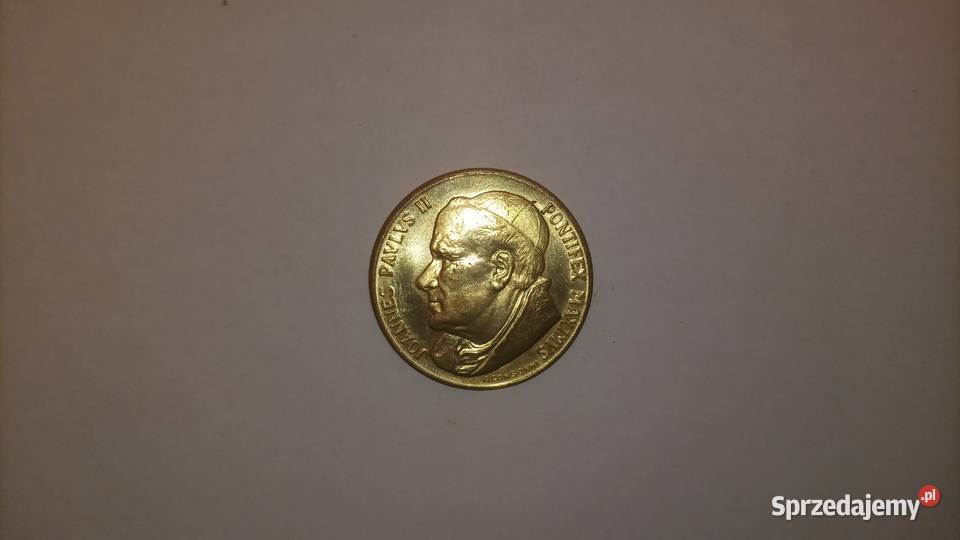 Moneta Joannes Paulus II Pontifex Maximus Roma Piastów