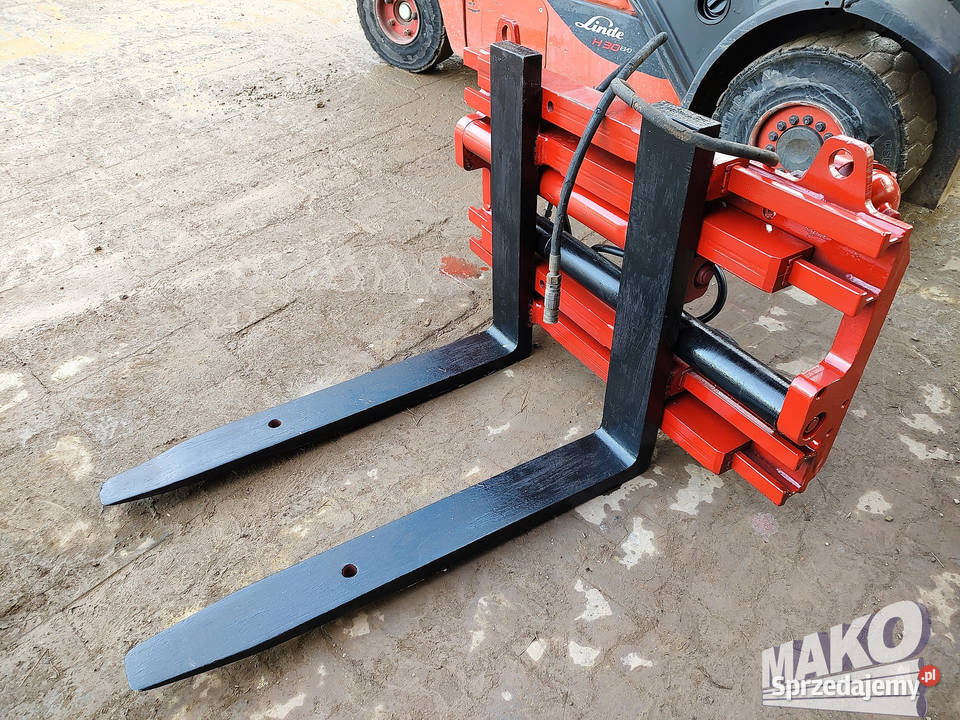 Widły hydrauliczne na karetę wózka widłowego Motoryzacja